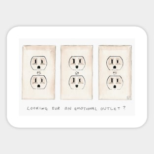 Emotional Outlet Sticker